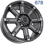ЛИТЫЕ ДИСКИ R17 СВЕРЛОВКА 6X139.7 SAKURA ЛОТ 678